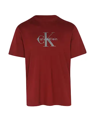 CALVIN KLEIN JEANS | T-Shirt | dunkelrot